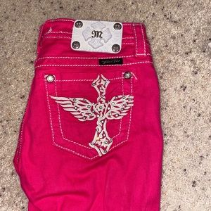 Miss Me Cuffed Capris - PINK